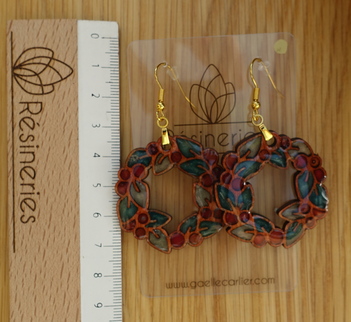 Couronne de houx (traits bois) – Image 6
