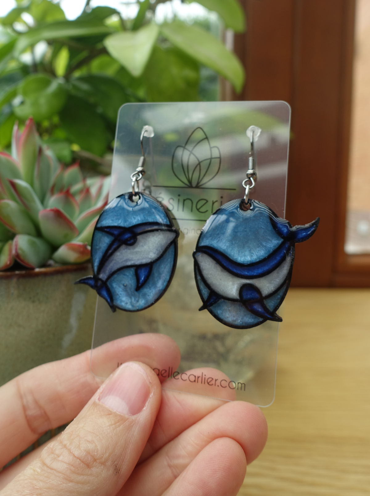 Baleine - fond bleu – Image 6