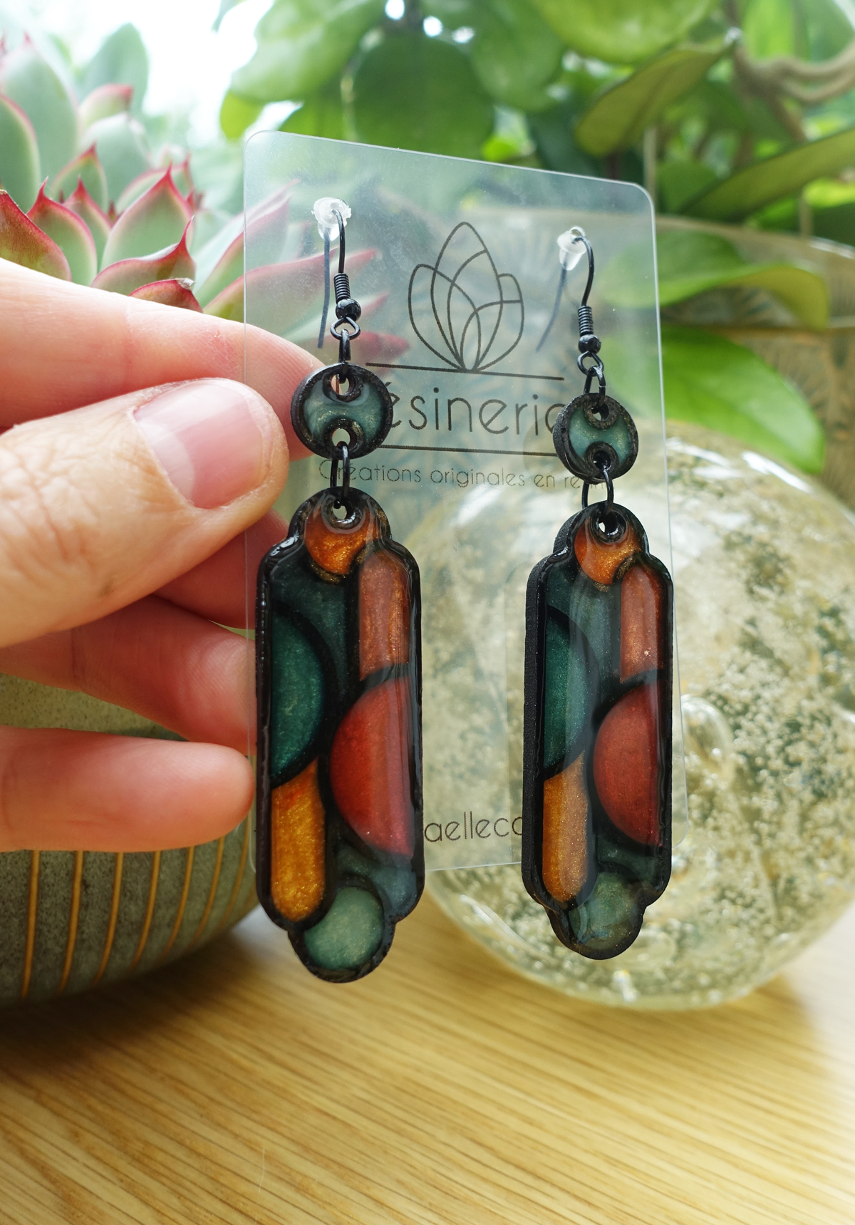 Bulles - vert et orange – Image 3