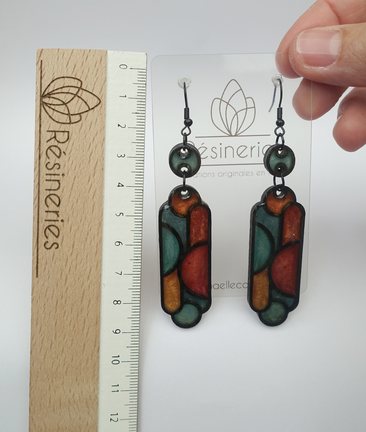 Bulles - vert et orange – Image 4
