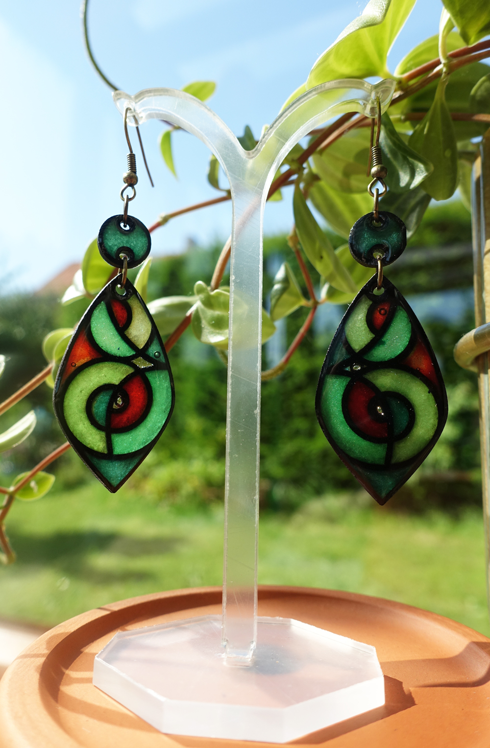 Clé de caricole - vert et rouge – Image 5