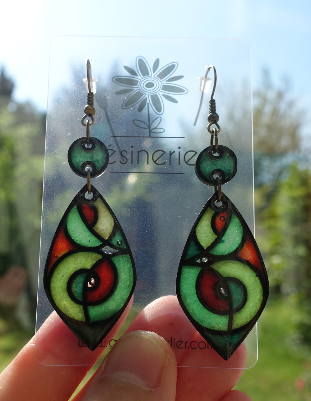 Clé de caricole - vert et rouge – Image 4