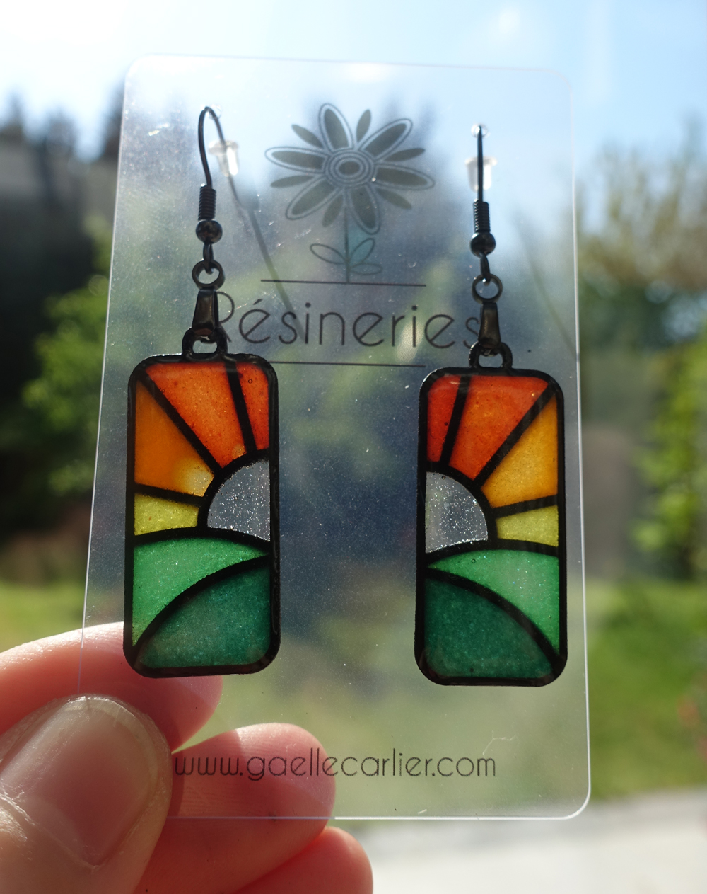 Coucher de soleil - soleil transparent – Image 3
