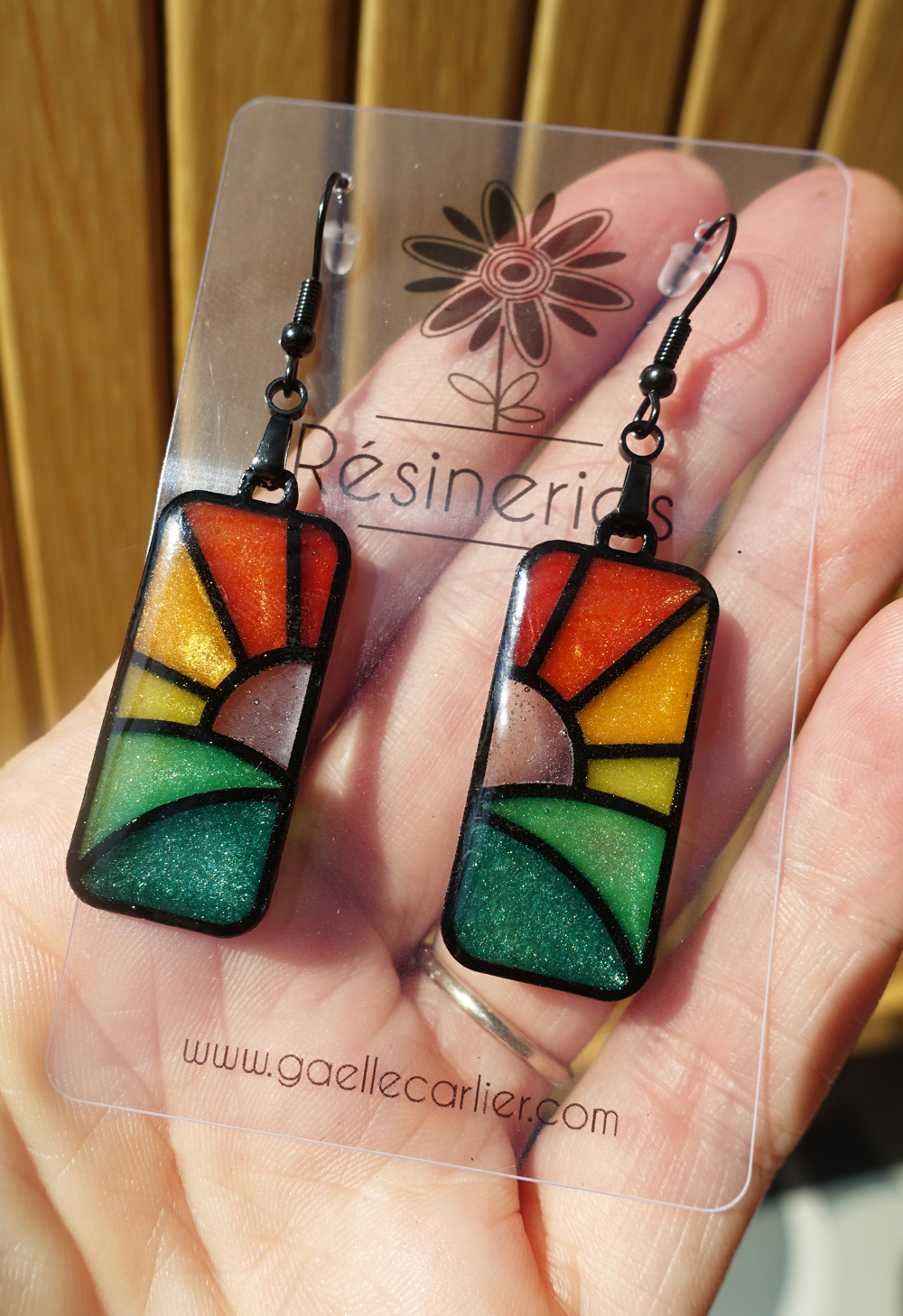 Coucher de soleil - soleil transparent – Image 2