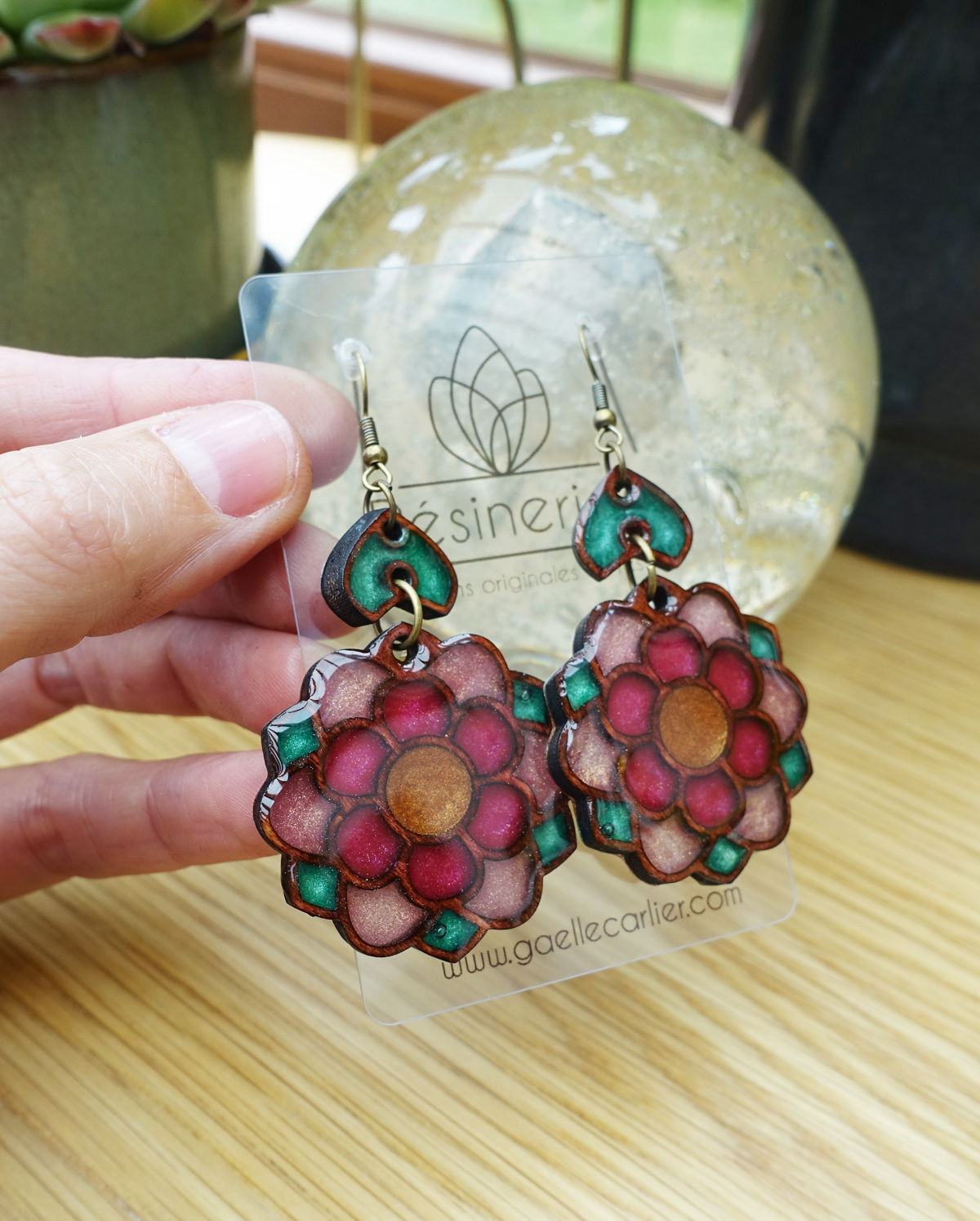 Fleur 60's - rose – Image 4