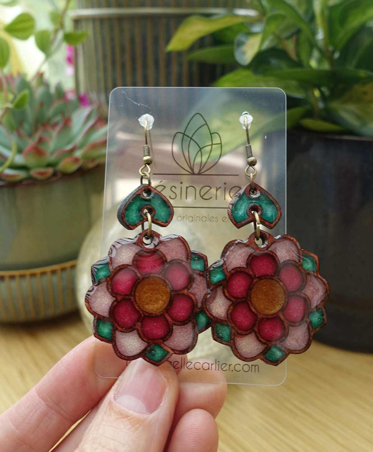 Fleur 60's - rose – Image 3