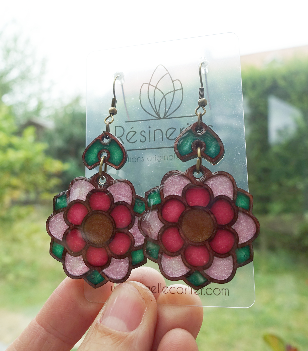Fleur 60's - rose – Image 2
