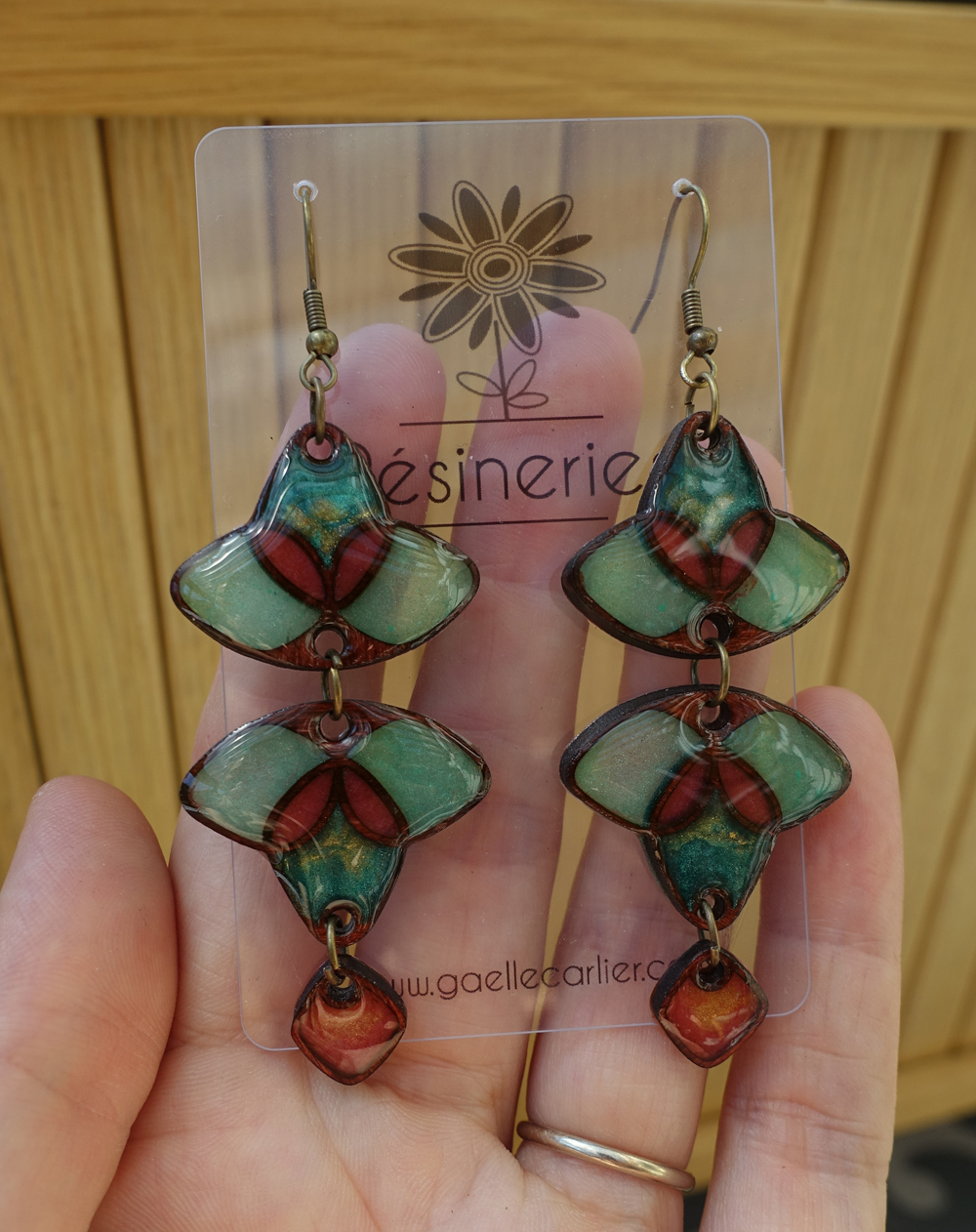 Lierre - vert et rouge – Image 3
