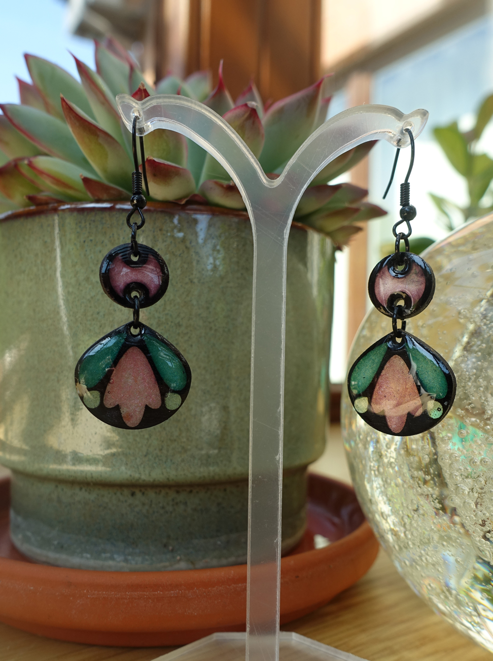 Mini tulipe - rose et noir – Image 4