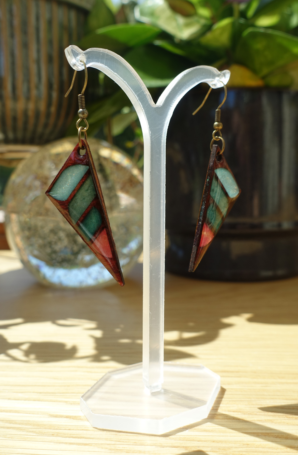 Voilier - vert et rouge – Image 3