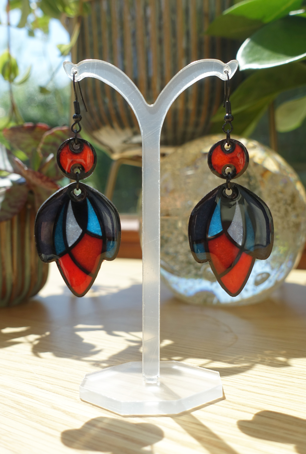 Tulipe - bleu et rouge – Image 5