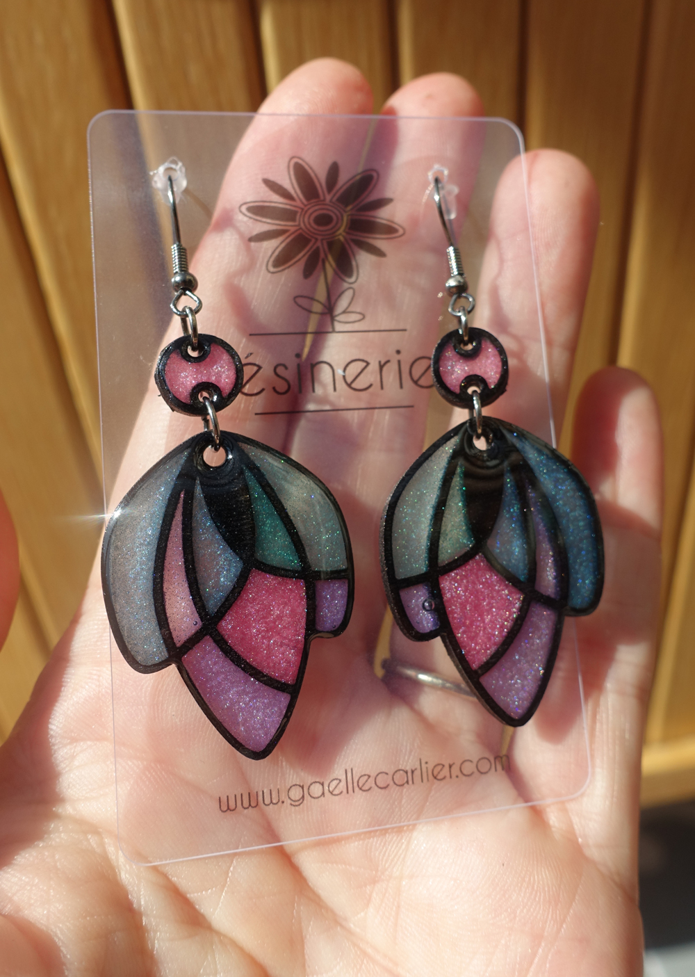 Tulipe - violet et rose – Image 3
